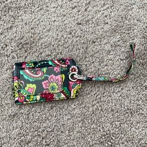 Vera Bradley luggage tag